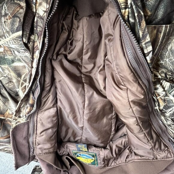 Hodgman Jacket Mens 2XL Camo Advantage Max-4 HD Hooded Insulated Hunting Duck - Picture 9 of 16